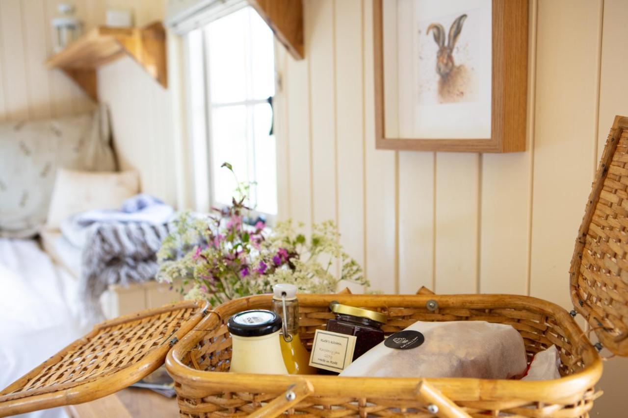 Romantic Secluded Shepherd Hut Hares Rest Southwick  المظهر الخارجي الصورة